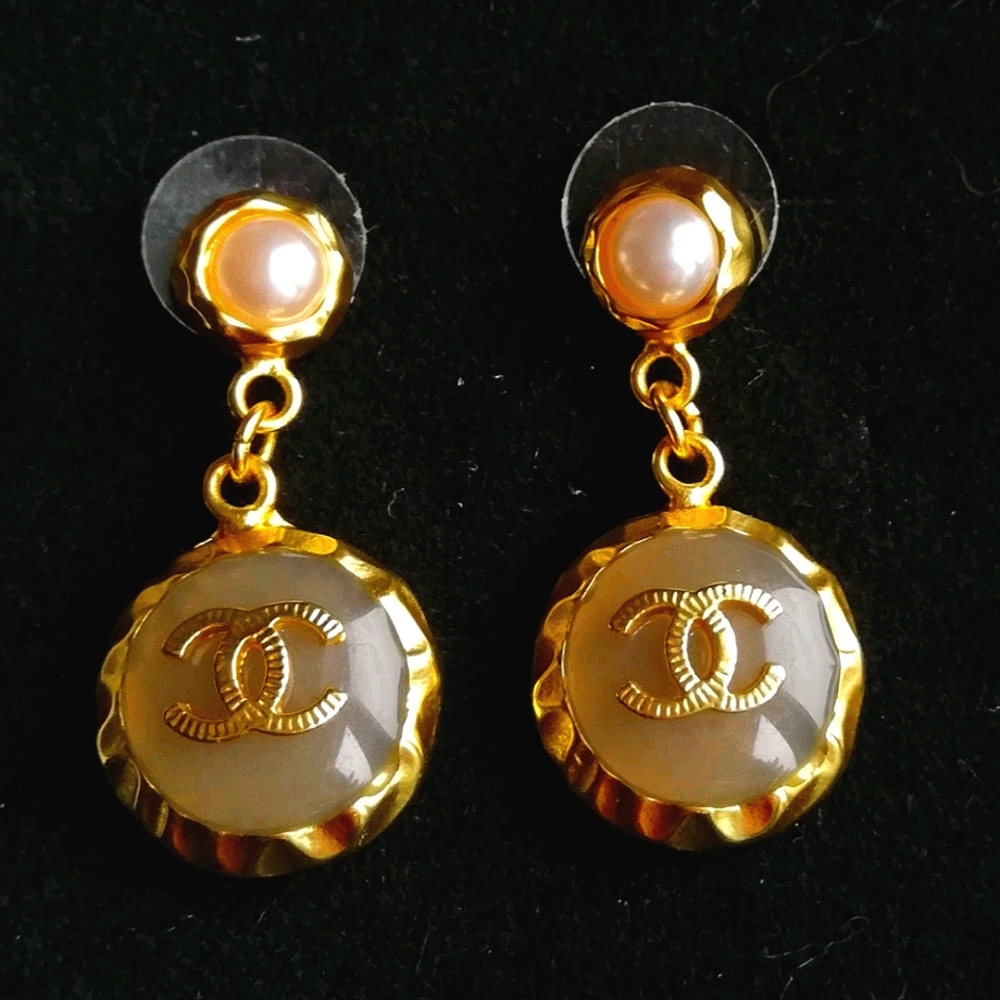 Rare Chanel earrings.